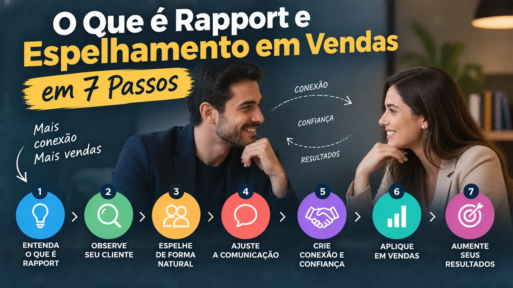 O Que é Rapport e Espelhamento em Vendas em 7 Passos
