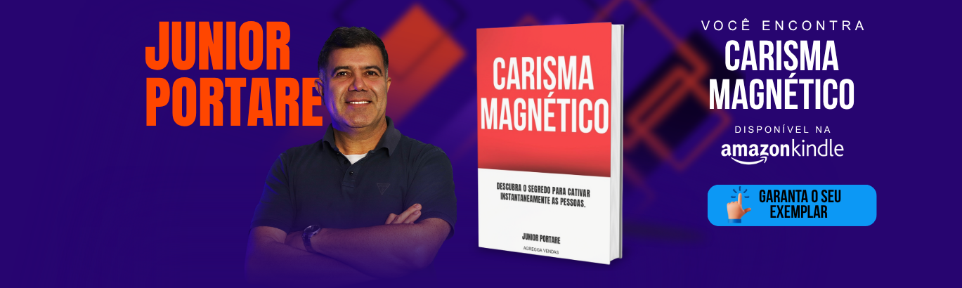 Livro sobre carisma - Junior Portare Palestrante de Vendas