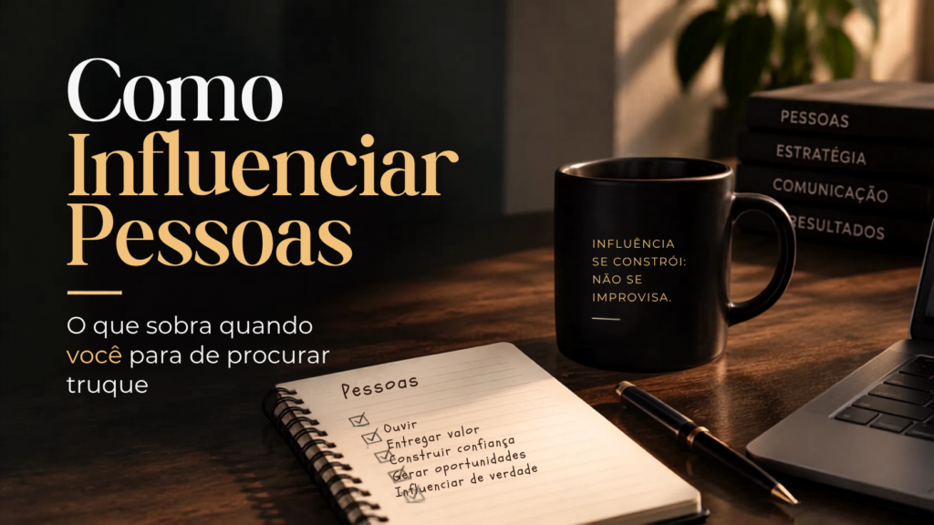 Como Influenciar Pessoas: O que sobra quando você para de procurar truque em 2026