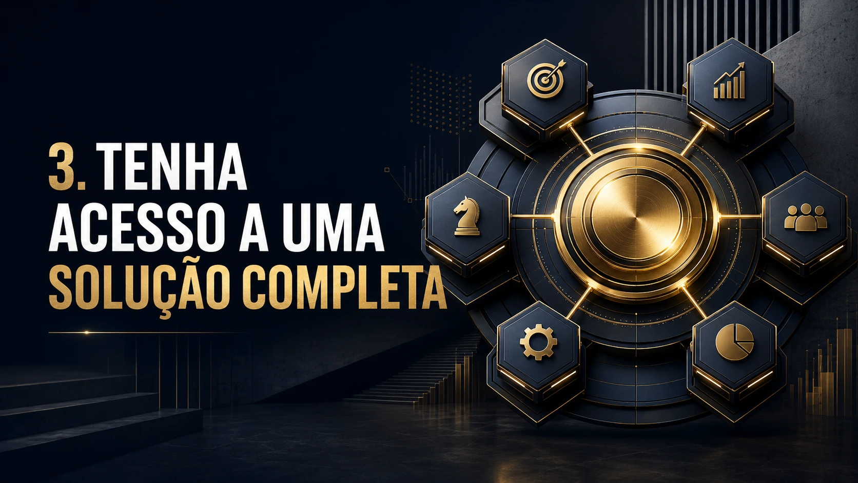 3. “Tenha acesso a uma solução completa”