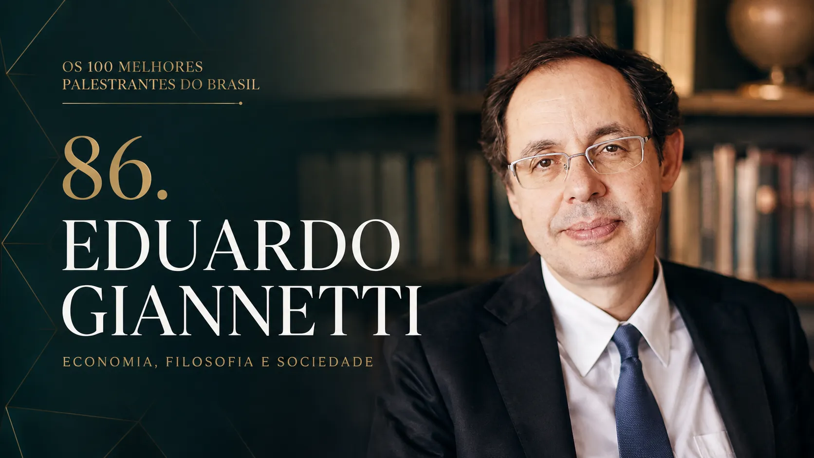 Palestrante Eduardo Giannetti