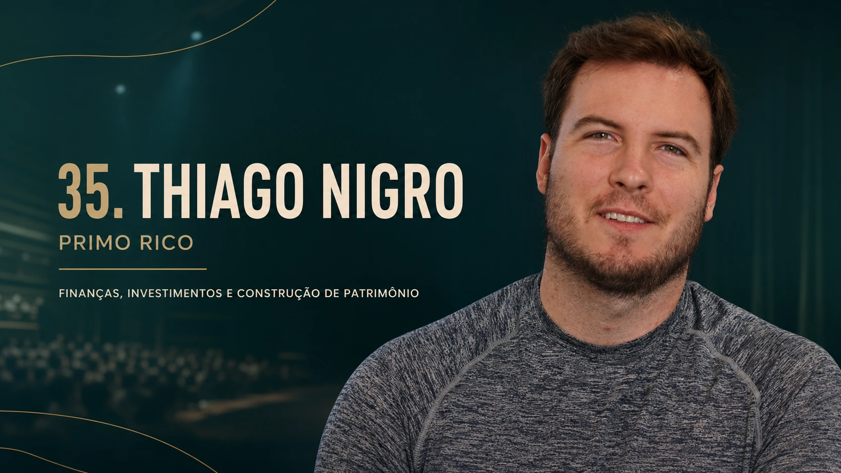 Palestrante Thiago Nigro (Primo Rico)