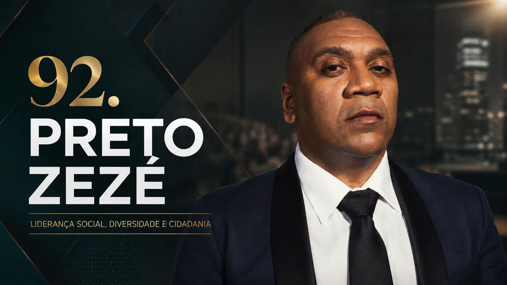 Palestrante Preto Zezé