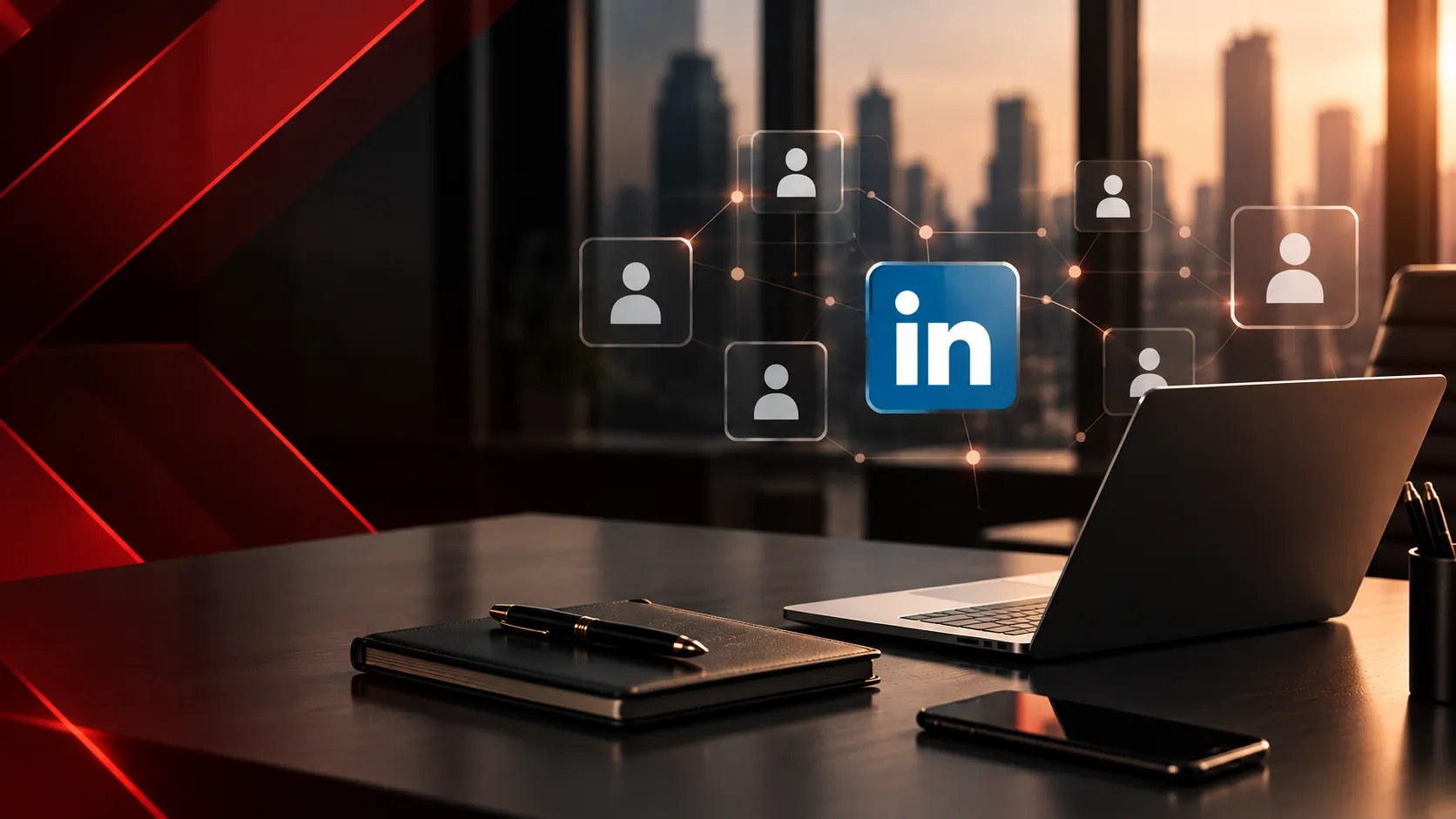 Escritório Corporativo com Rede Digital
