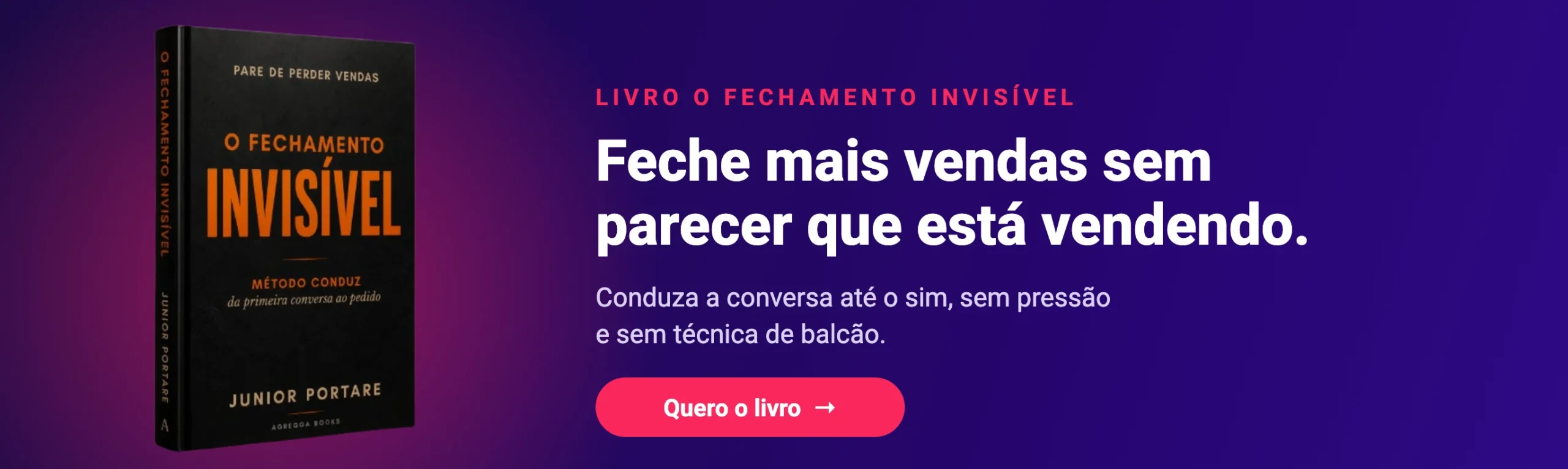 Livro O Fechamento Invisível, de Junior Portare