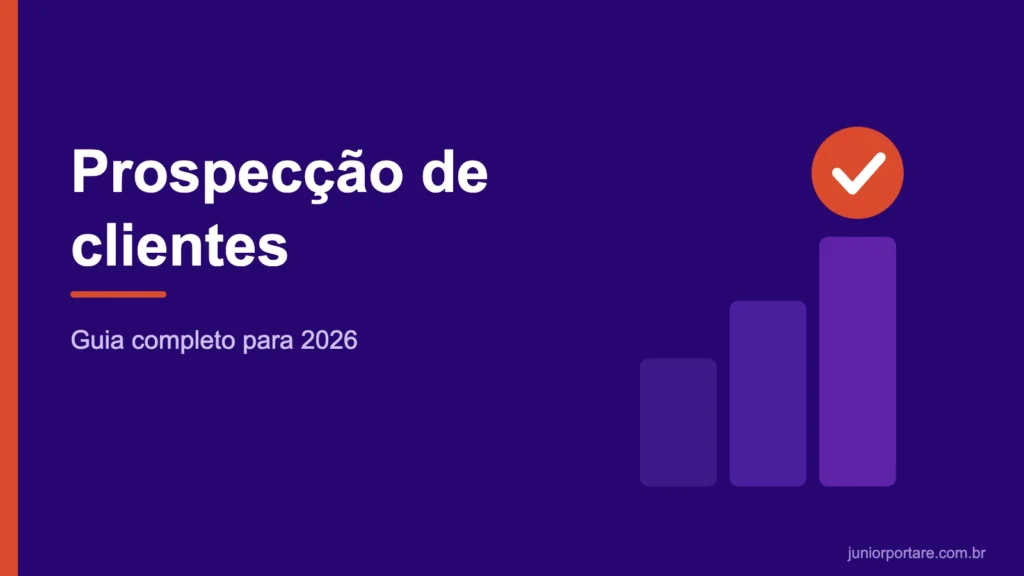 Capa do guia completo de prospecção de clientes